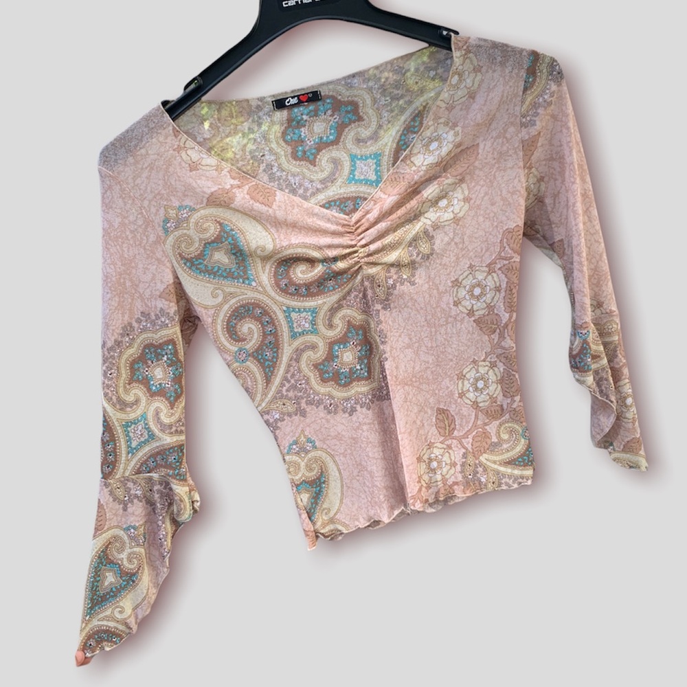 Vintage Mesh Fairy Top